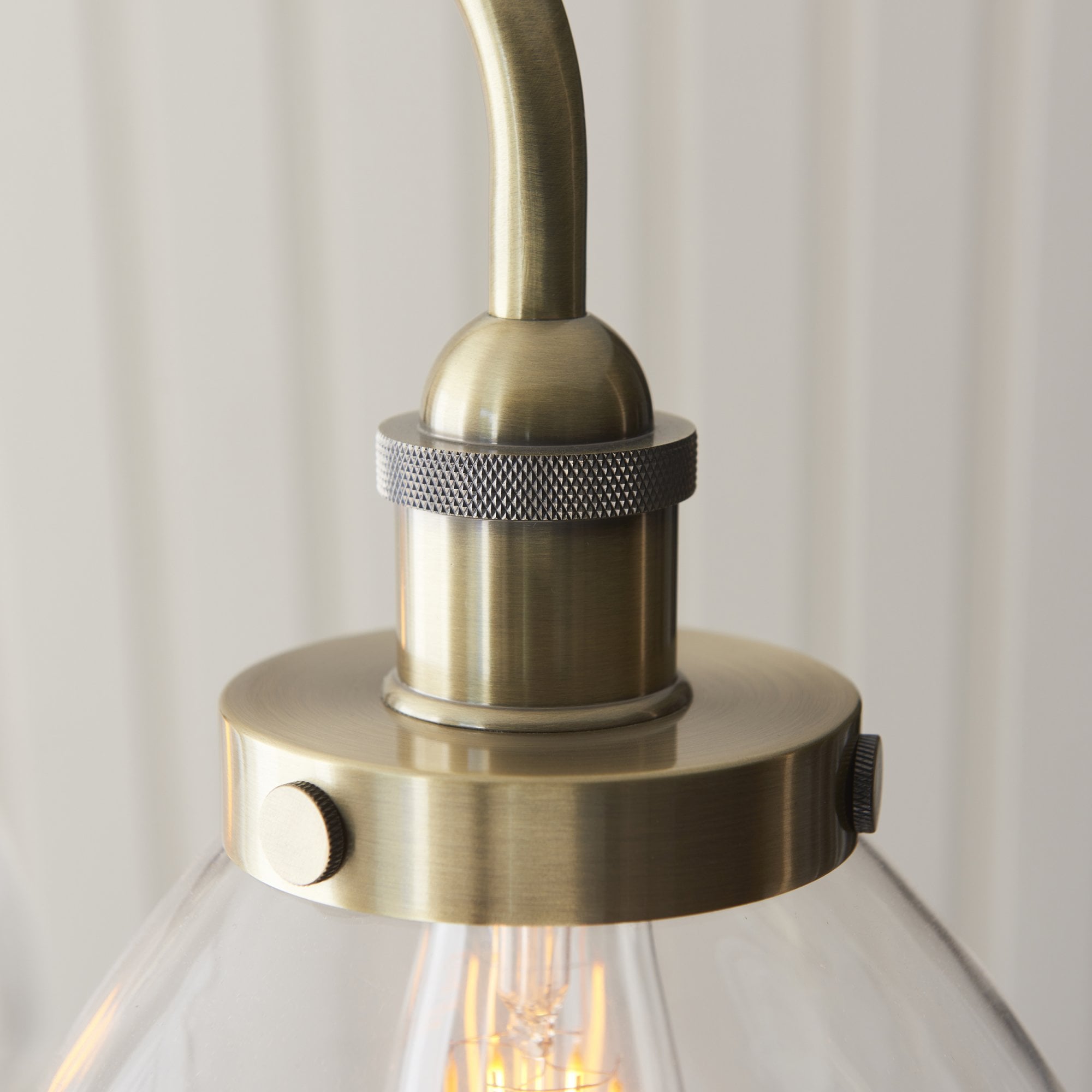 103014 Hansen 3 Light Linear Pendant Antique Brass