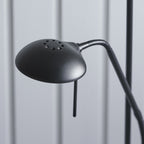 107738 Rome Mother & Child Task Floor Lamp Black & Opal