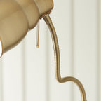 108126 Classic Flexi Reader Floor Lamp Aged Brass