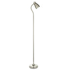 108127 Classic Flexi Reader Floor Lamp Nickel