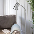 108127 Classic Flexi Reader Floor Lamp Nickel