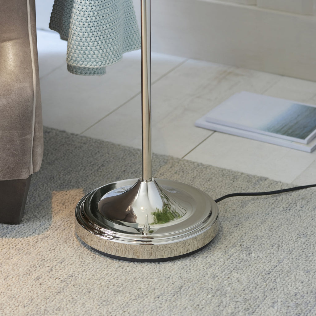 108127 Classic Flexi Reader Floor Lamp Nickel