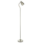 108127 Classic Flexi Reader Floor Lamp Nickel