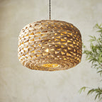 109207 Toca Pendant Shade Natural Water Hyacinth