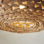 109207 Toca Pendant Shade Natural Water Hyacinth
