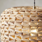 109207 Toca Pendant Shade Natural Water Hyacinth