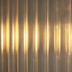 110945 Ridgeton 4 LightLinear Pendant Antique Brass & Clear Glass