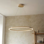 110958 Staten LED Pendant Gold & White