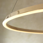 110958 Staten LED Pendant Gold & White