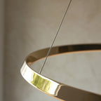 110958 Staten LED Pendant Gold & White