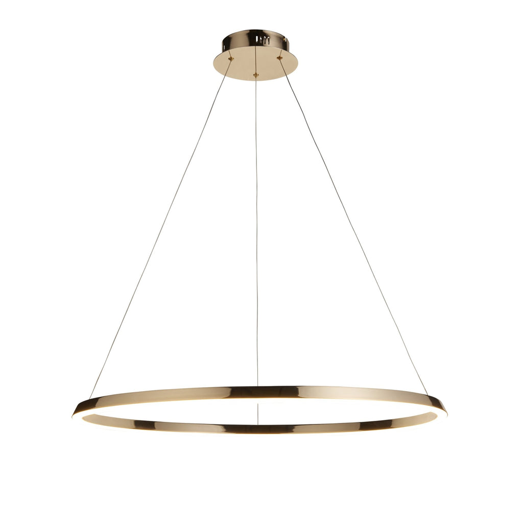 110958 Staten LED Pendant Gold & White