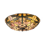 63922 Ashton Tiffany Large 2 Light Flush