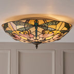63922 Ashton Tiffany Large 2 Light Flush