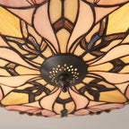 63922 Ashton Tiffany Large 2 Light Flush