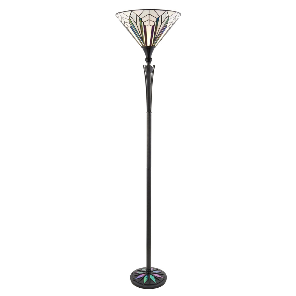 63933 Astoria Tiffany Uplighter Floor Lamp