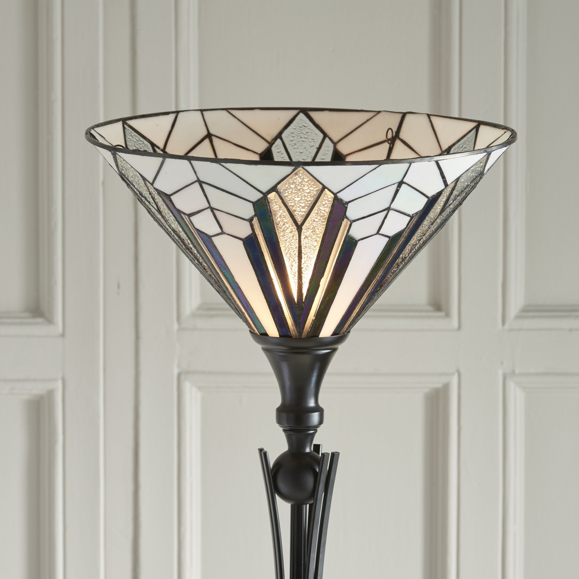 63933 Astoria Tiffany Uplighter Floor Lamp