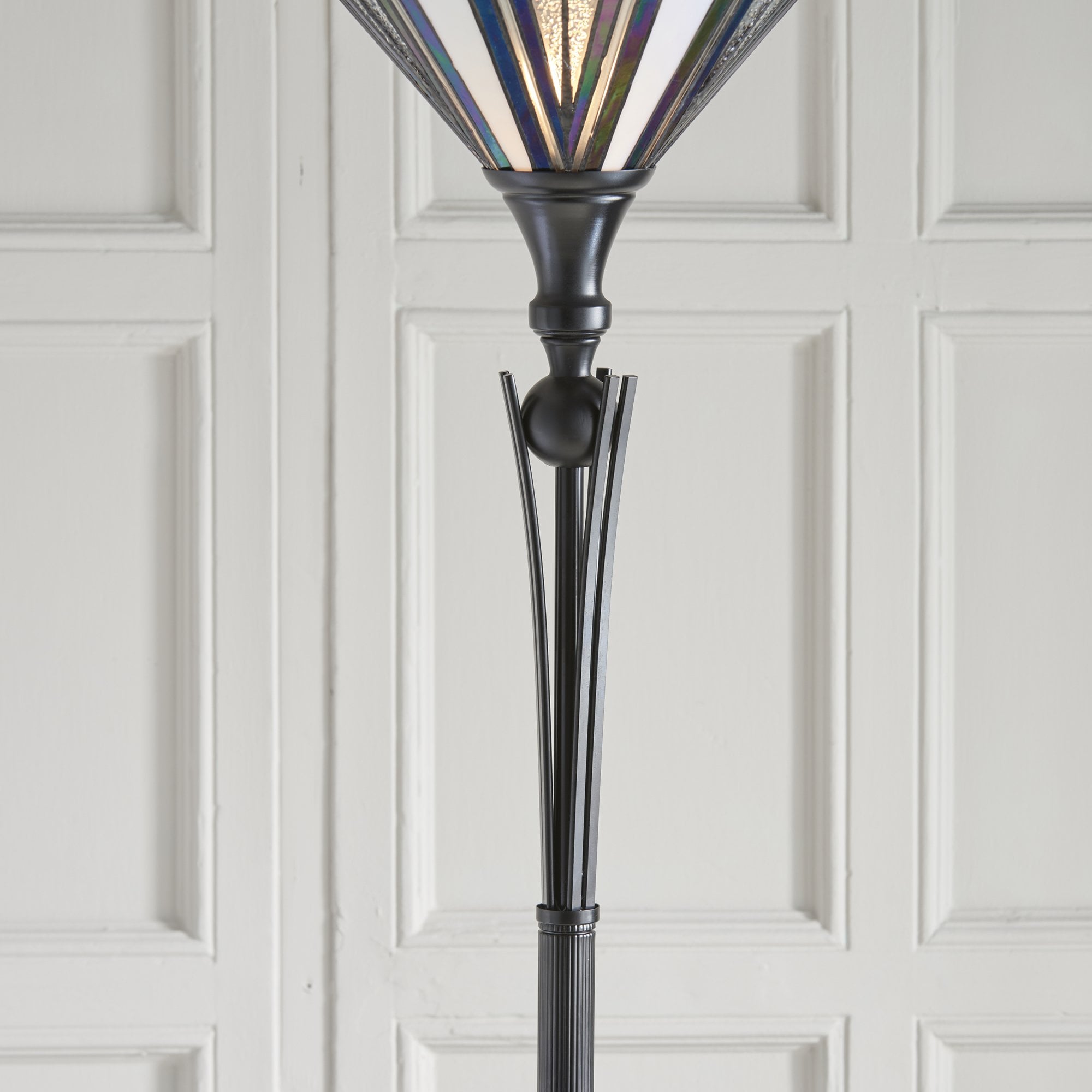 63933 Astoria Tiffany Uplighter Floor Lamp