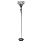 63933 Astoria Tiffany Uplighter Floor Lamp