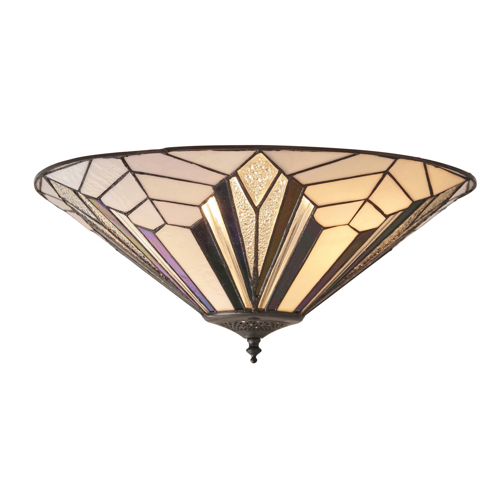 63935 Astoria Tiffany Large 2 Light Flush