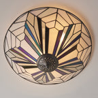 63935 Astoria Tiffany Large 2 Light Flush