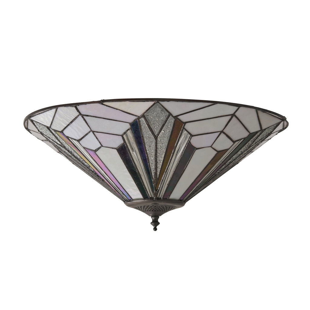 63935 Astoria Tiffany Large 2 Light Flush