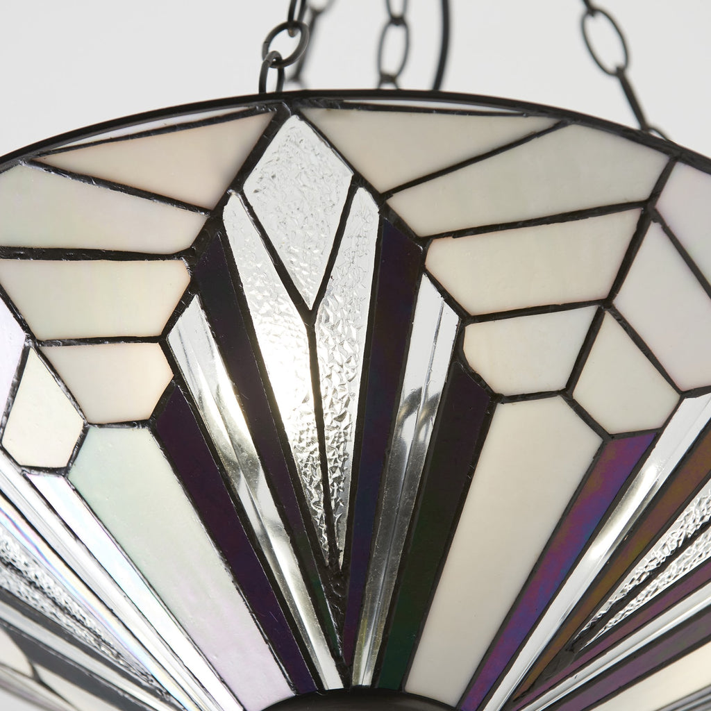 63936 Astoria Tiffany Large Inverted 3 Light Pendant