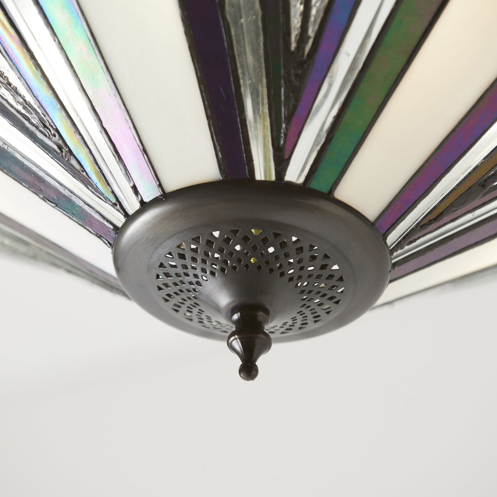 63936 Astoria Tiffany Large Inverted 3 Light Pendant