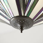 63936 Astoria Tiffany Large Inverted 3 Light Pendant