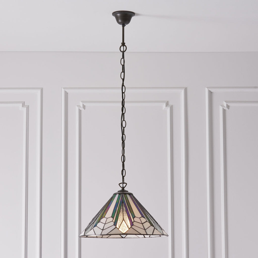 63937 Astoria Tiffany Medium 1 Light Pendant