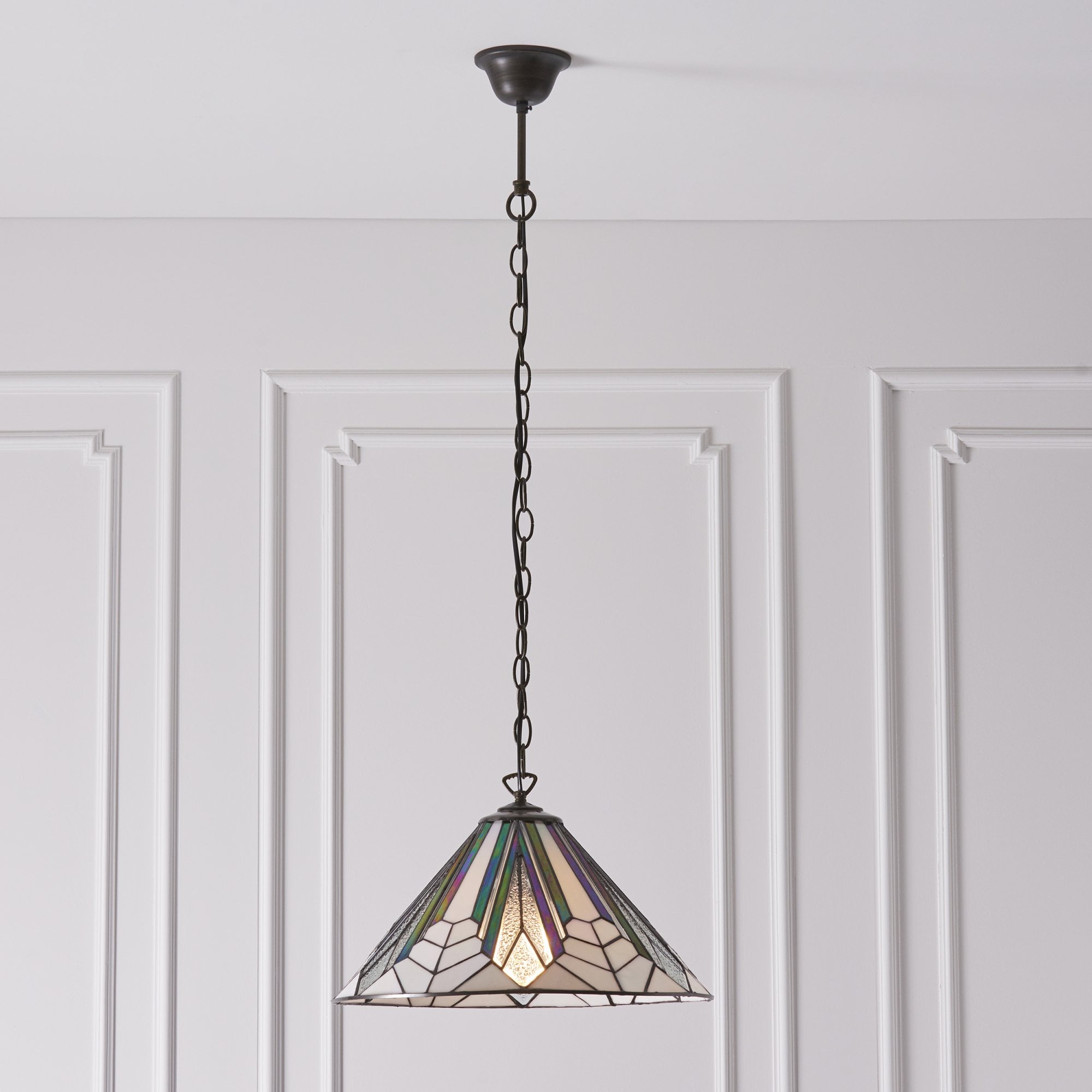 63937 Astoria Tiffany Medium 1 Light Pendant