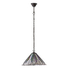 63937 Astoria Tiffany Medium 1 Light Pendant
