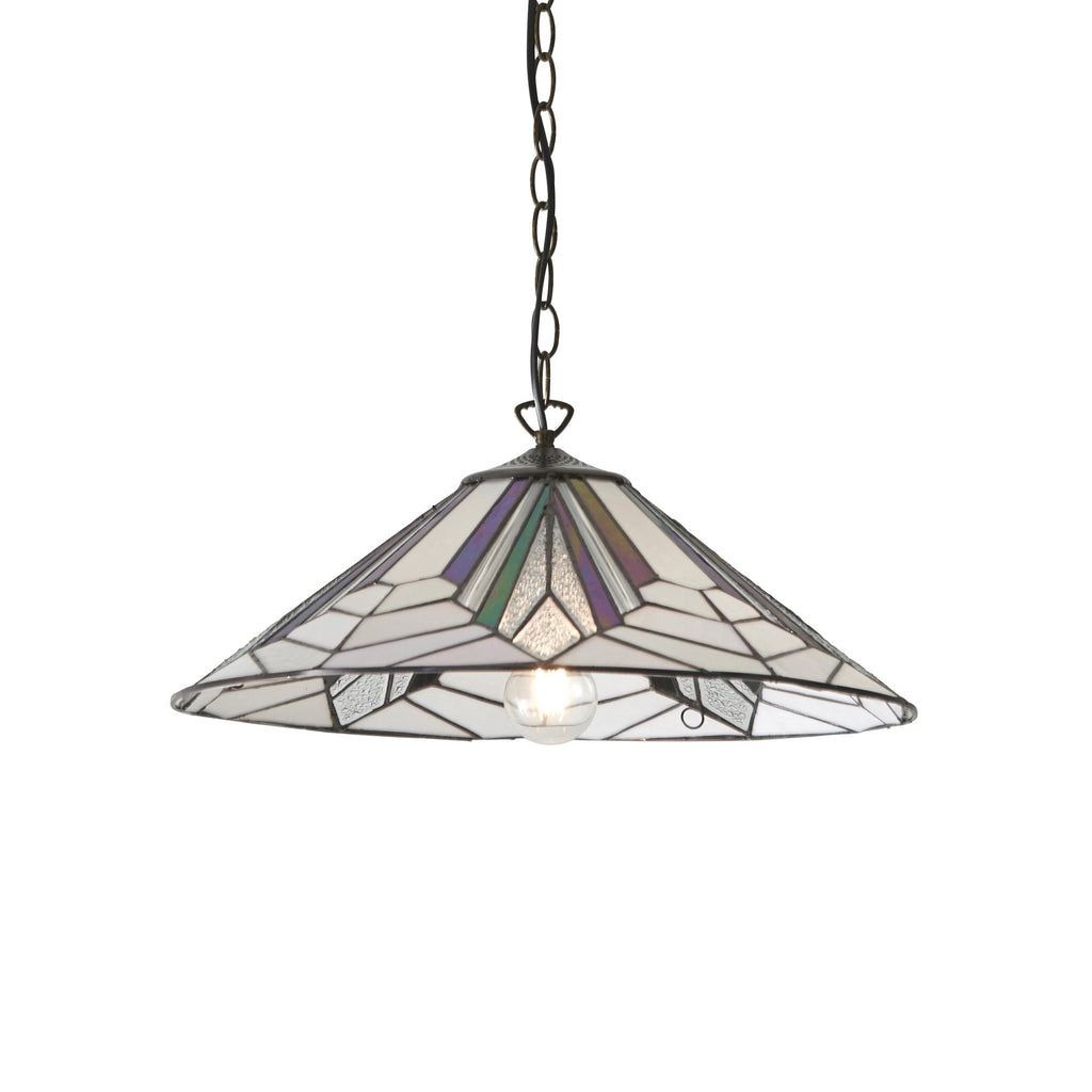 63938 Astoria Tiffany Large 1 Light Pendant