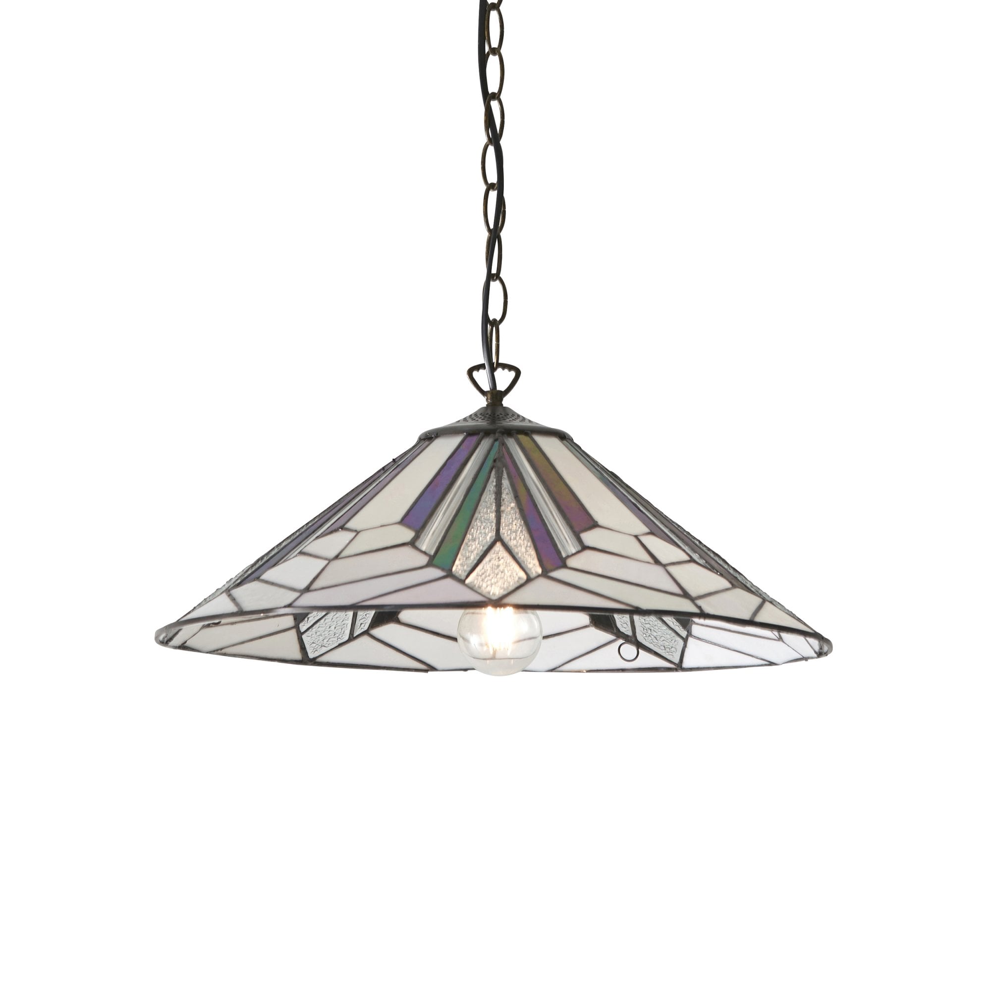 63938 Astoria Tiffany Large 1 Light Pendant