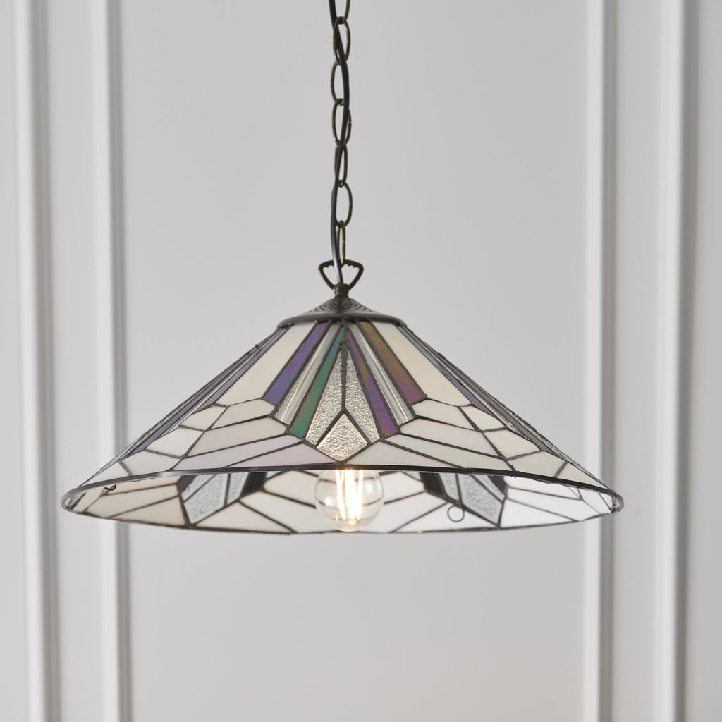 63938 Astoria Tiffany Large 1 Light Pendant