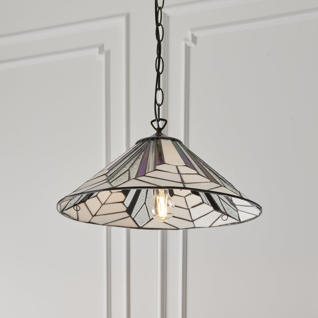 63938 Astoria Tiffany Large 1 Light Pendant