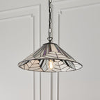 63938 Astoria Tiffany Large 1 Light Pendant