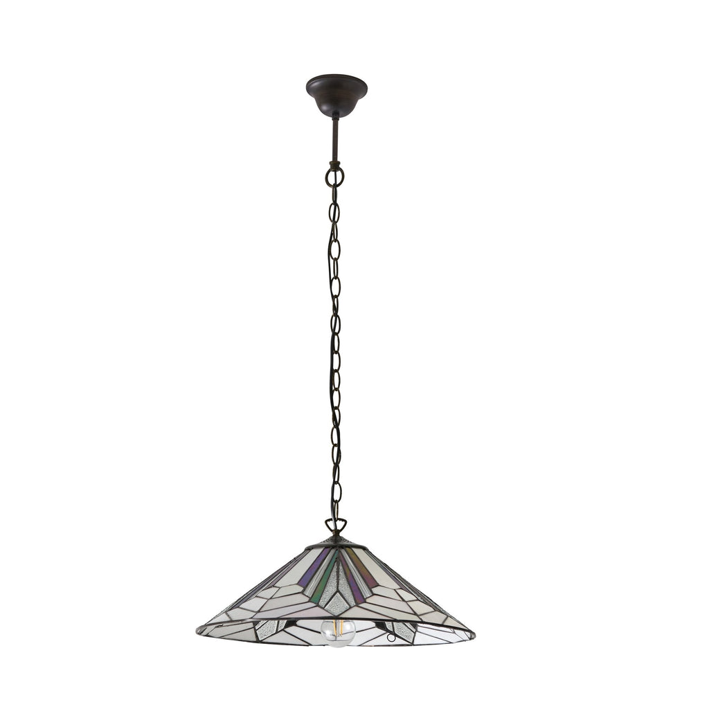 63938 Astoria Tiffany Large 1 Light Pendant