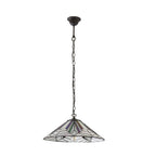 63938 Astoria Tiffany Large 1 Light Pendant