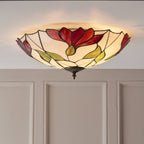 63960 Botanica Tiffany Large 2 Light Flush