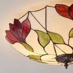 63960 Botanica Tiffany Large 2 Light Flush
