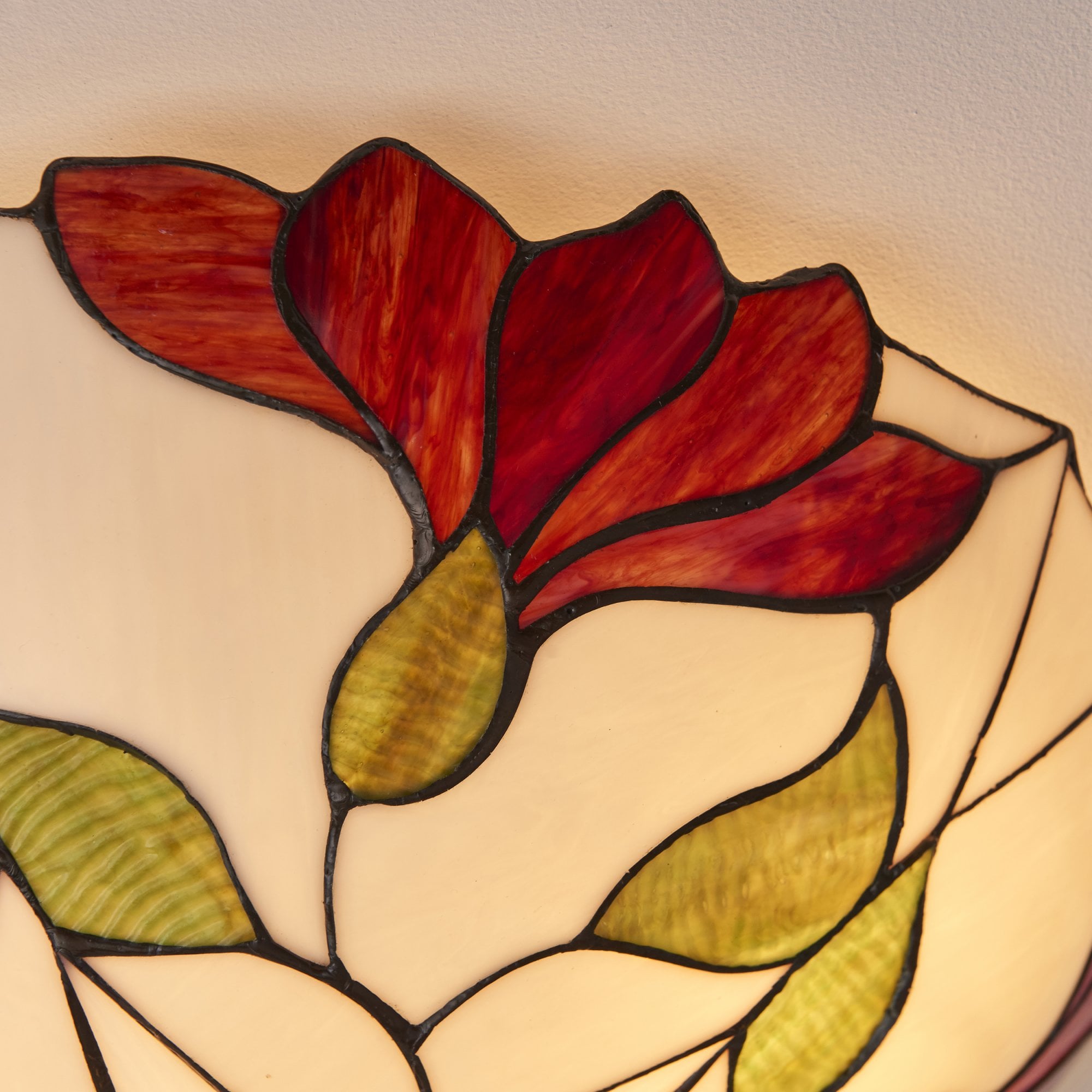 63960 Botanica Tiffany Large 2 Light Flush