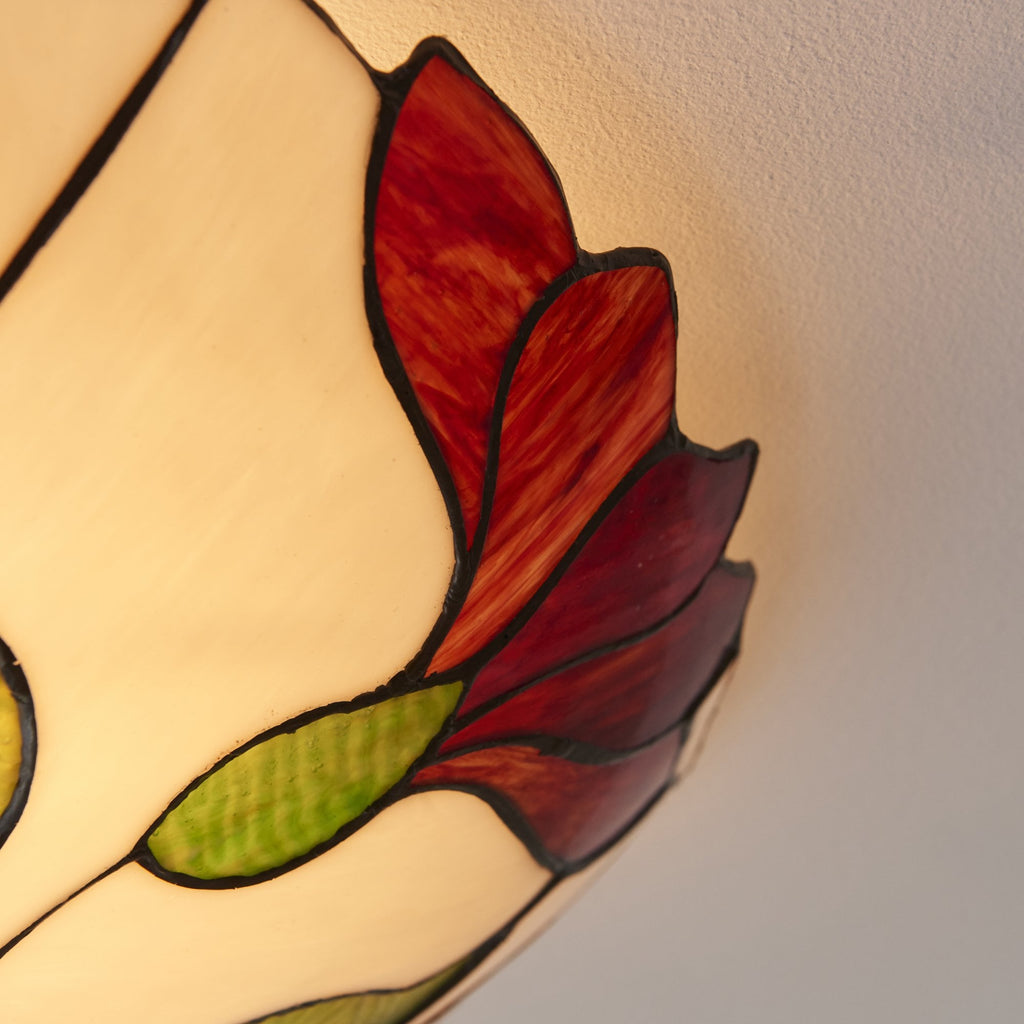 63960 Botanica Tiffany Large 2 Light Flush
