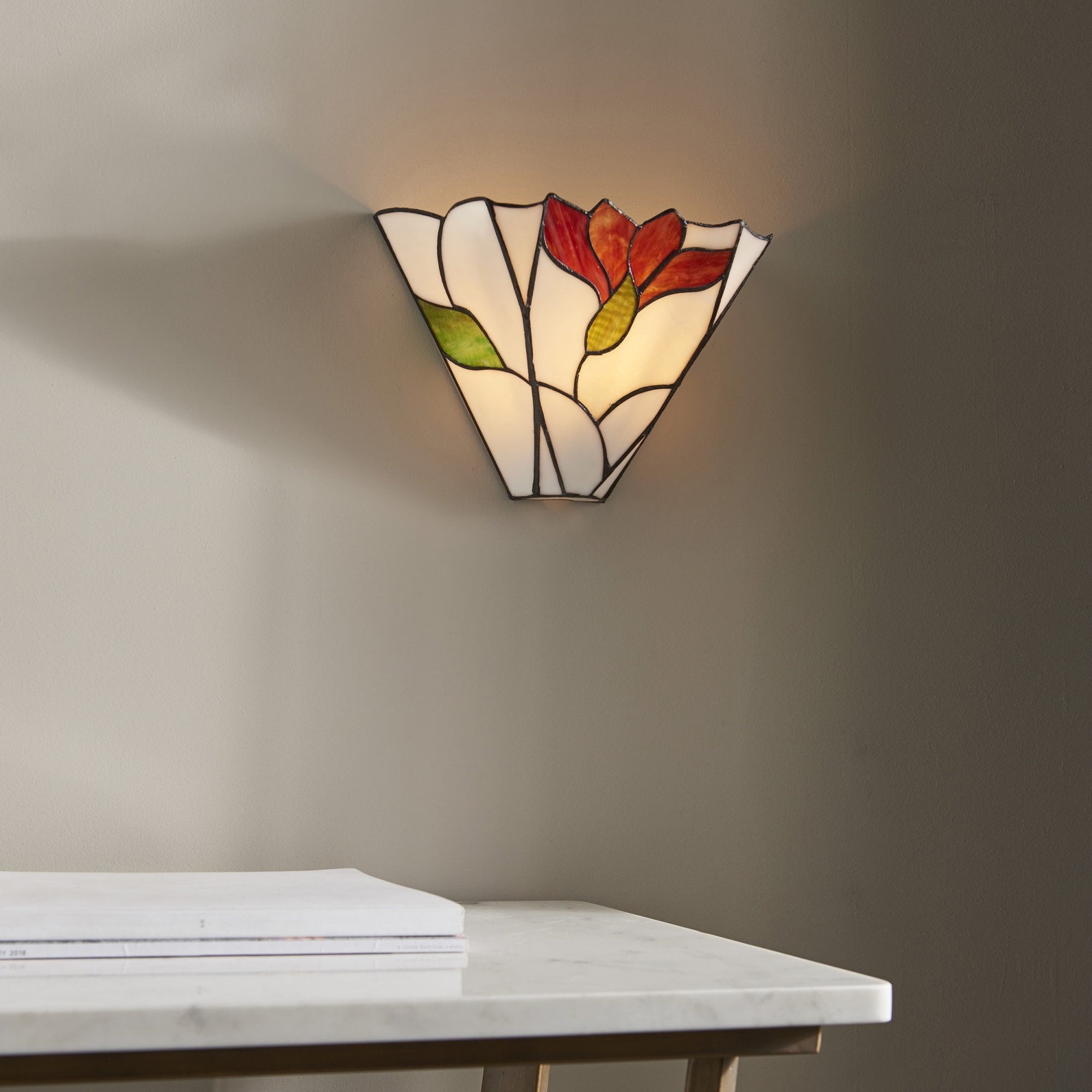 63964 Botanica Tiffany Wall Light