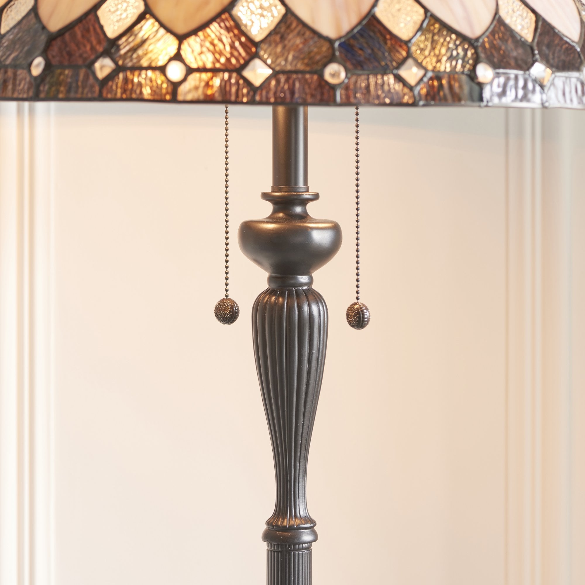 63972 Brooklyn Tiffany Floor Lamp