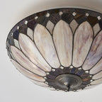 63973 Brooklyn Tiffany Large 2 Light Flush