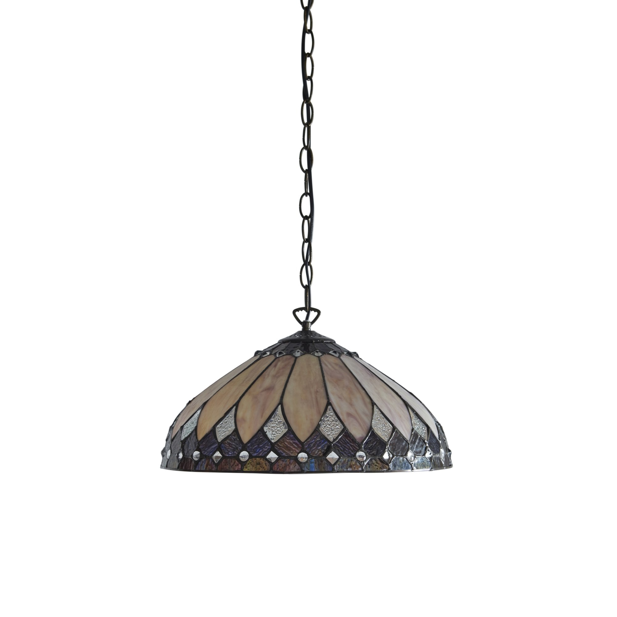 63977 Brooklyn Tiffany Medium 1 Light Pendant