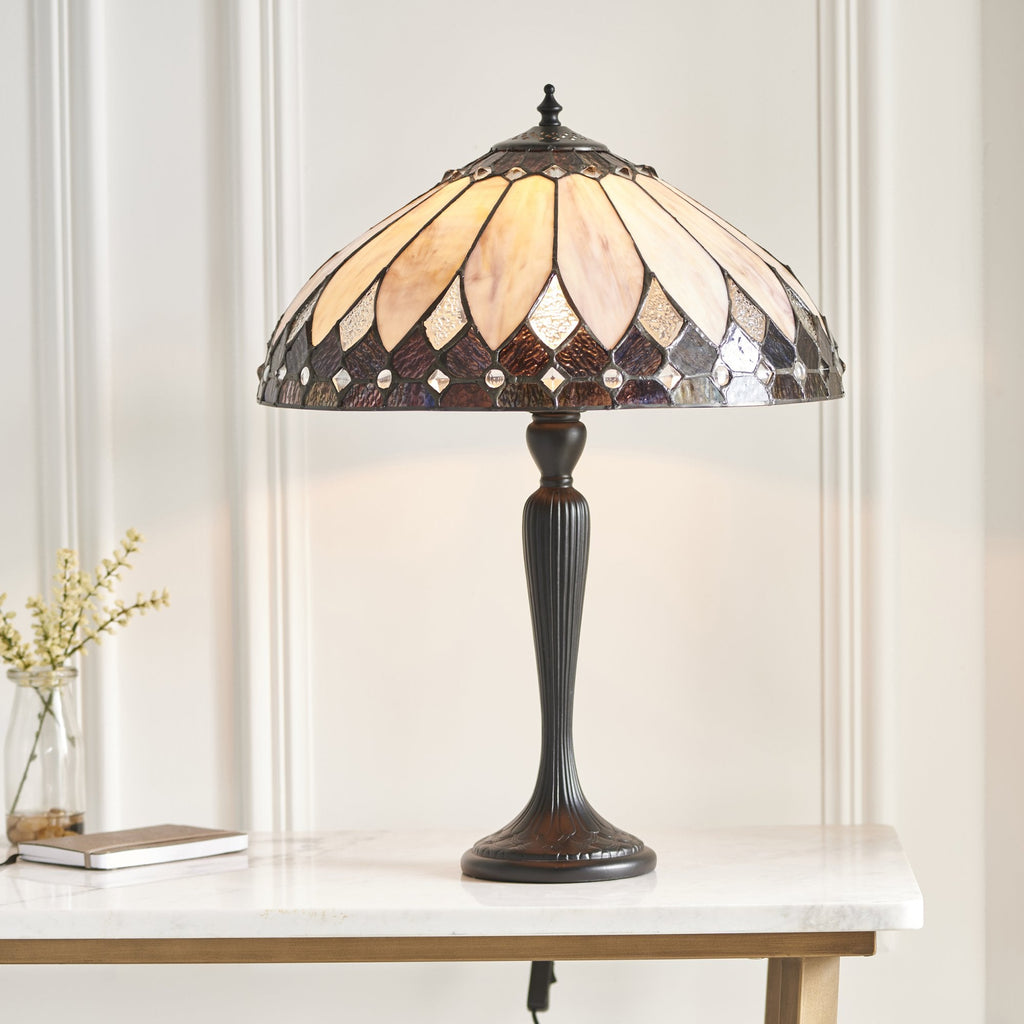 63982 Brooklyn Tiffany Medium Table Lamp
