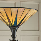 64042 Dark Star Tiffany Uplighter Floor Lamp