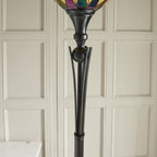 64042 Dark Star Tiffany Uplighter Floor Lamp