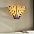 64046 Dark Star Tiffany Wall Light